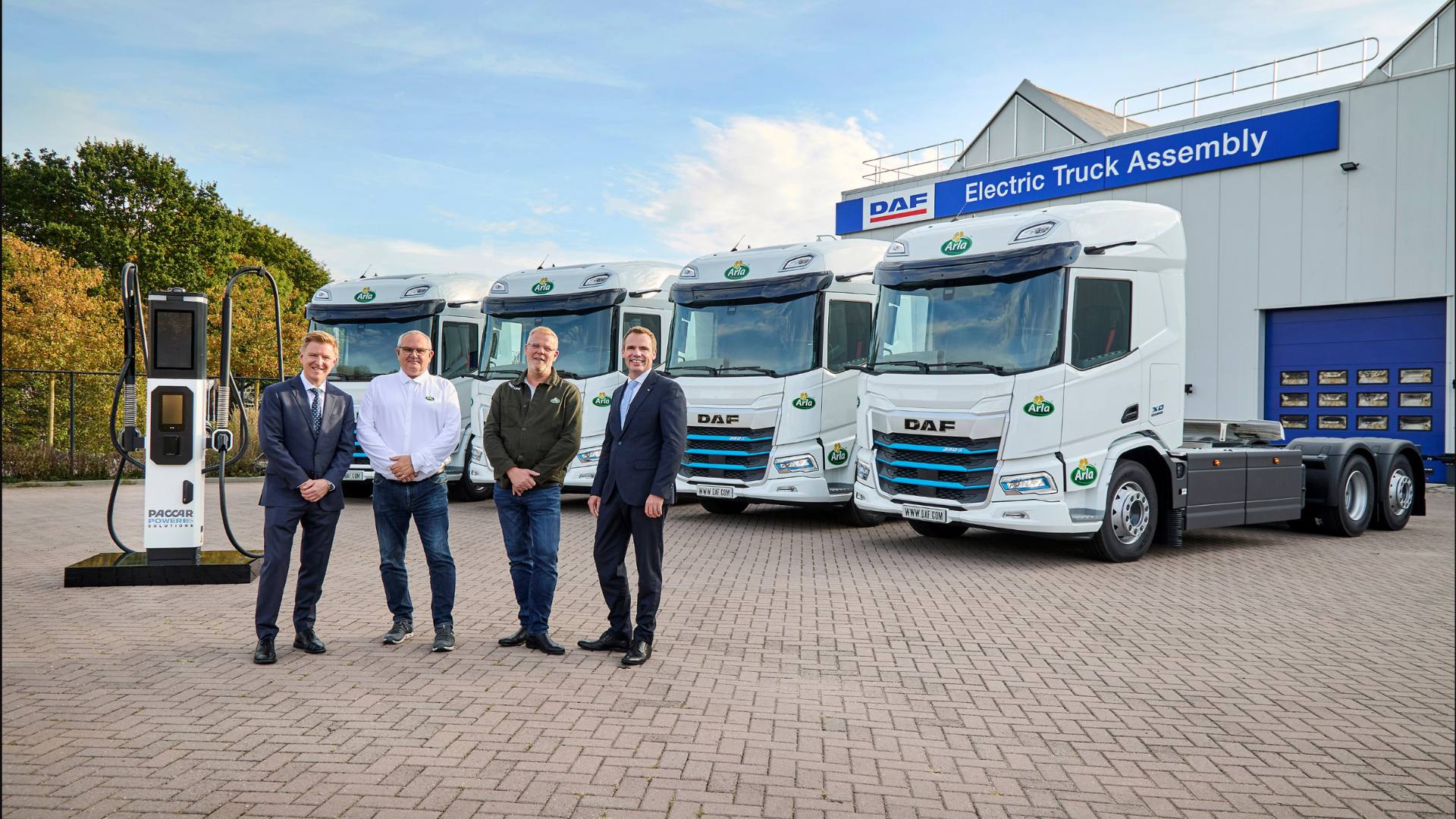 Arla Foods verbetert zijn transport met DAF XD Electric